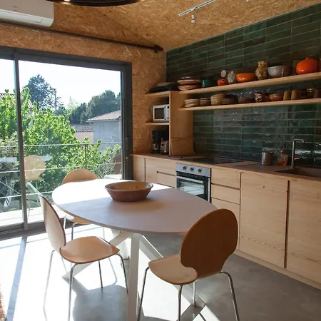 Maison Coloree Dans Un Jardin Gaillac